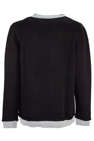 Black virgin wool sweater MAURO GRIFONI | GT110008128003